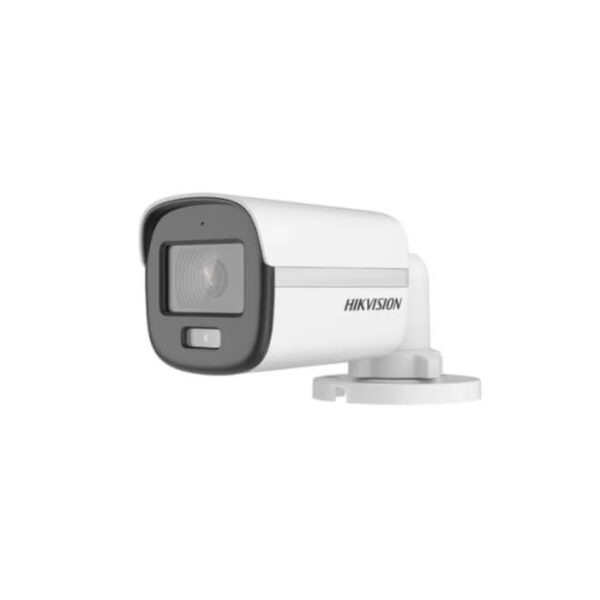 CAMARA DE SEGURIDAD HIKVISION ANALOGA 3K(5MP). PLASTIC BULLET. BUILT-IN MICROPHONE