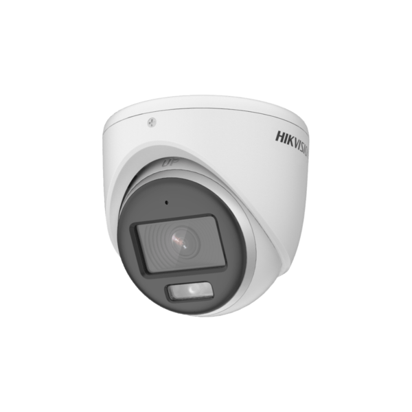 CAMARA DE SEGURIDAD HIKVISION ANALOGA 3K(5MP). COLOR VU METAL TURRET. IP67. BUILT-IN MICROPHONE