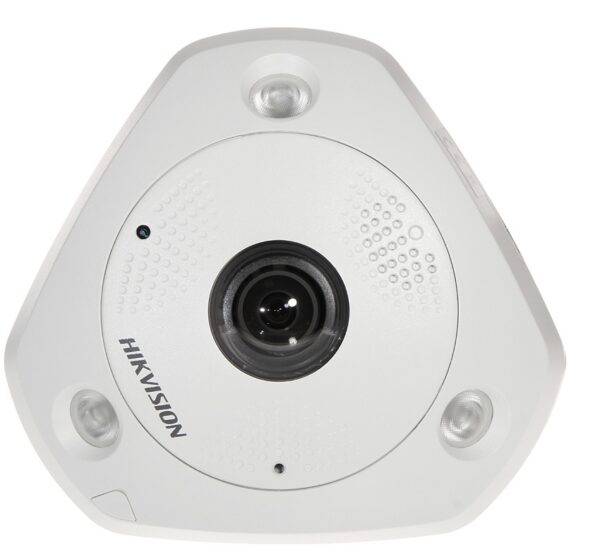 CAMARA DE SEGURIDAD HIKVISION IP 6MP FISHEYE 360 IP66/IK10