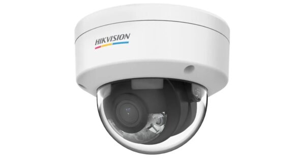 CAMARA DE SEGURIDAD HIKVISION IP 5MP. DOME. IP67&IK08. H.265+. COLORVU. WHITE LIGHT