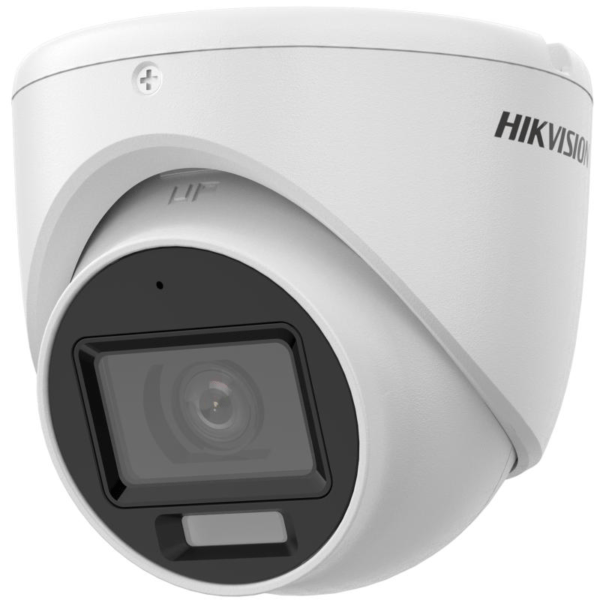 CAMARA DE SEGURIDAD HIKVISION ANALOGA 5MP TURRET DUAL METAL LUZ/AUDIO WDR